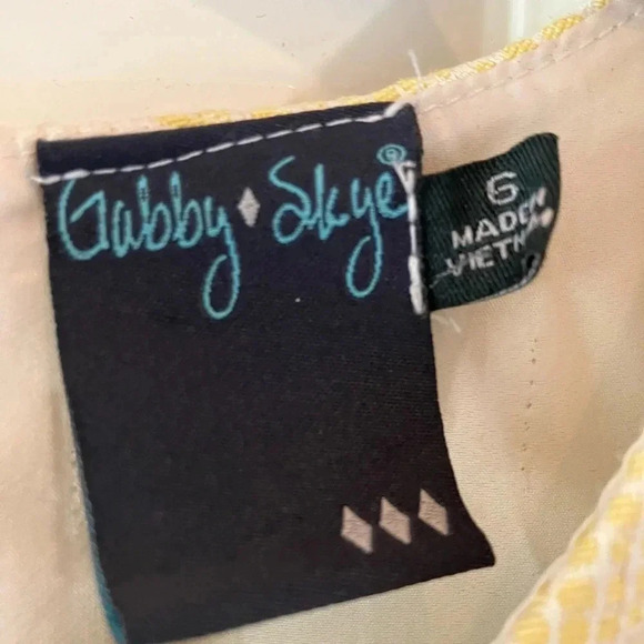 Gabby Skye Yellow Tulip Dress - Picture 4 of 6